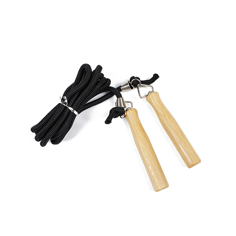 Cottonus jump funem cum ligno manubrio